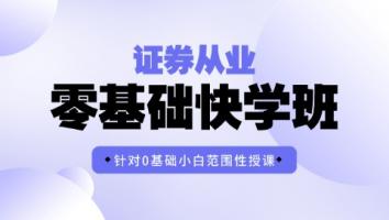 金融 证券零基础快学班 智盛